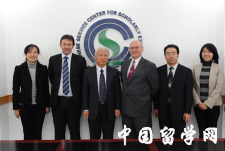 中心白章德主任會見新西蘭惠靈頓維多利亞大學副校長一行1