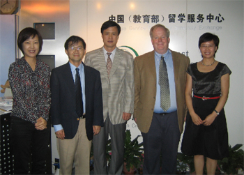 美國西雅圖大學招生代表團首次來華訪問1