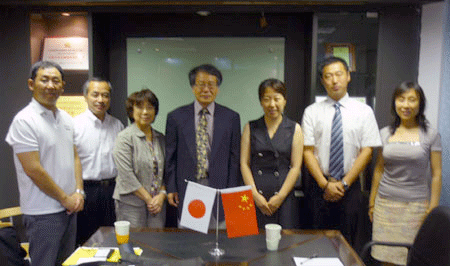 安玉祥副主任會見日本亞細亞大學校長一行3