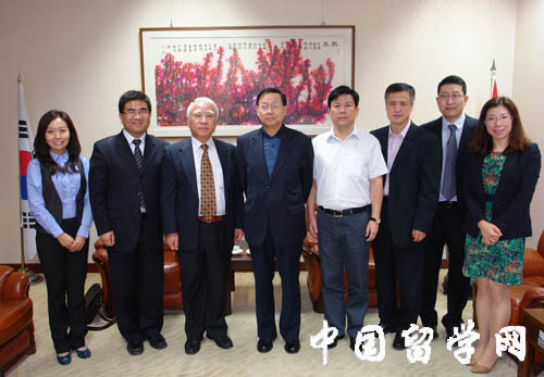 教育部留學服務中心代表團訪問韓國6