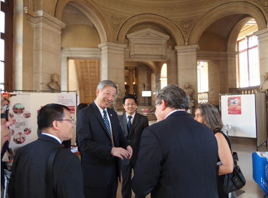 圖片新聞：留學中國教育展代表團參加2014德國柏林國際教育展并訪問法國7