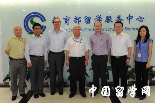 白章德主任會見英國普利茅斯大學副校長一行1