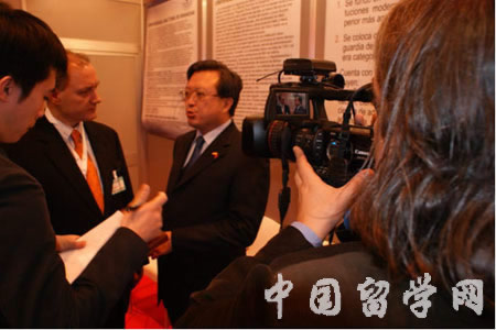 留學中國教育展代表團訪問西班牙葡萄牙3