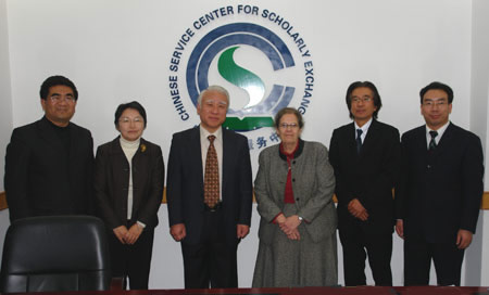 白章德主任會見上智大學副校長一行1