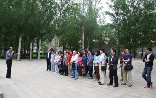 中心走進延安學習考察團首批學員考察學習活動順利結束4
