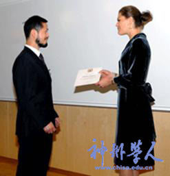 中國留瑞學者譚著明瑞典獲獎(11.7)1