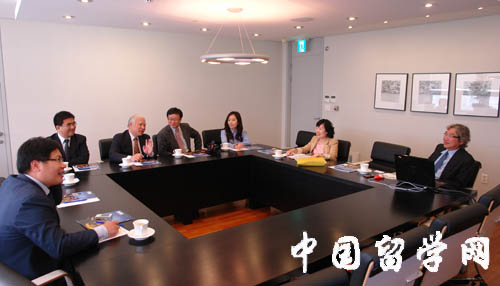 教育部留學服務中心代表團訪問韓國3