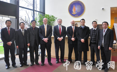 赴美留學院校合作交流團成功訪美2