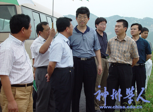 威海邀請中關村留學人員創業者考察交流2