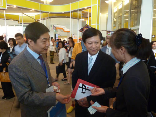 圖片新聞：留學中國教育展代表團參加第九屆泰國國際教育博覽會3