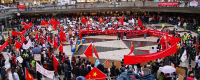 留瑞中國學人情系奧運心向祖國(8.14)2