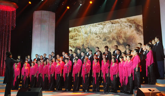教育部舉行慶祝新中國成立60周年“歌唱祖國”大型演唱會1