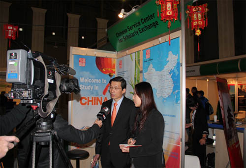 圖片新聞：留學中國教育展代表團參加2013西班牙Fira Barcelona國際教育展并訪問葡萄牙、摩洛哥3