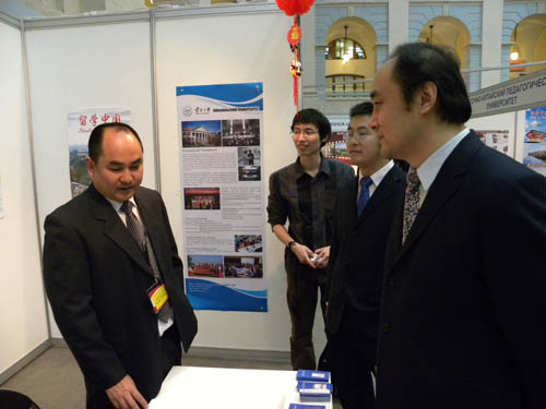 圖片新聞：留學中國教育展代表團訪問俄羅斯、匈牙利2