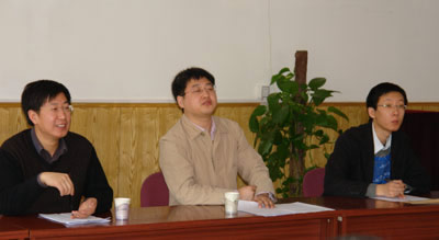 2008年度朝鮮政府互換獎學金項目順利成行(4.3)1