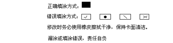 北京市2009年4月自學考試答題說明3