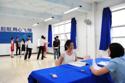 北京科技職業學院藝術類面試現場4