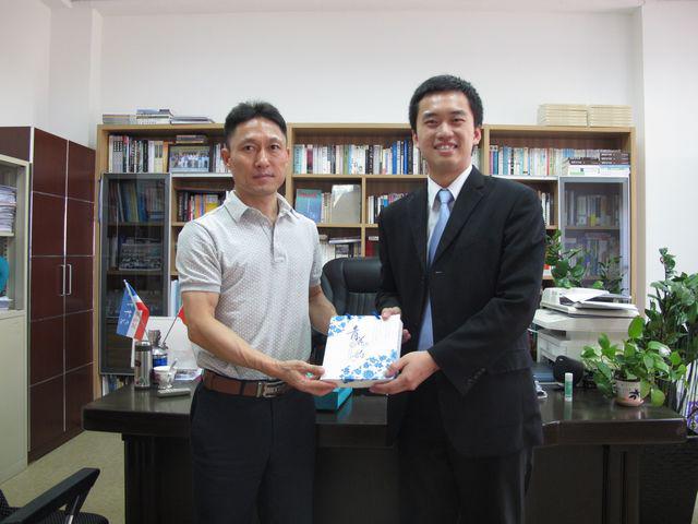 臺灣真理大學代表來吉林大學珠海學院訪問交流1
