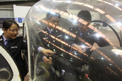 公安部警用航空機務人員培訓在中國民航大學開班1