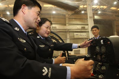 公安部警用航空機務人員培訓在中國民航大學開班2