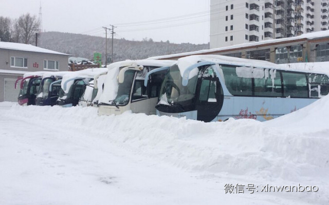 黑龍江連續多日遭遇強降雪 全省至少10萬學生因大雪停課3