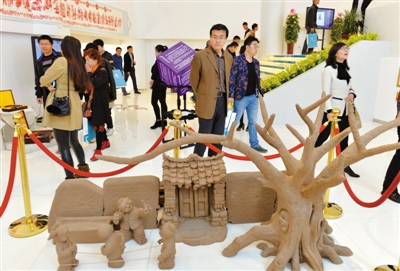 寧夏文化創意展在寧港產業園隆重開幕1
