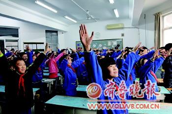 濟南多數學校體育課改在室內進行 減少戶外活動(圖)1