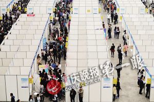 大中城市聯合招聘高校畢業生專場 重慶生戀本地-中國教育1