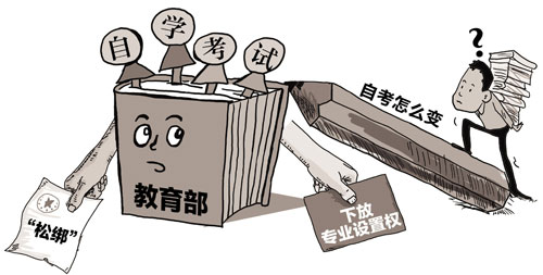 審批“松綁”后的自考之變-中國教育1