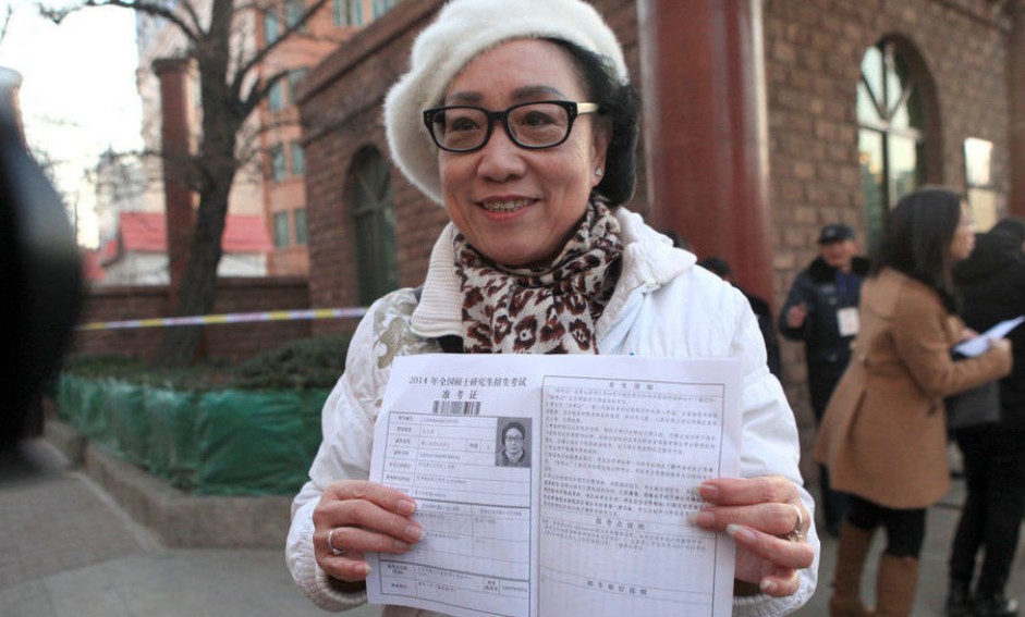 2014年考研開考 65歲“奶奶大學生”第3次沖擊考研（組圖）2