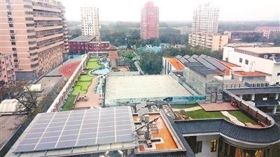 北京八一中學被指樓頂建泳池 實為