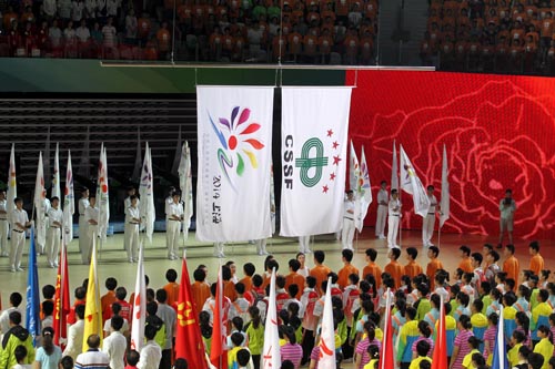 第12屆全國學生運動會在上海舉行 劉延東宣布開幕-中國教育3