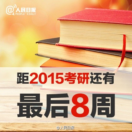倒計時！距考研還有最后8周！1