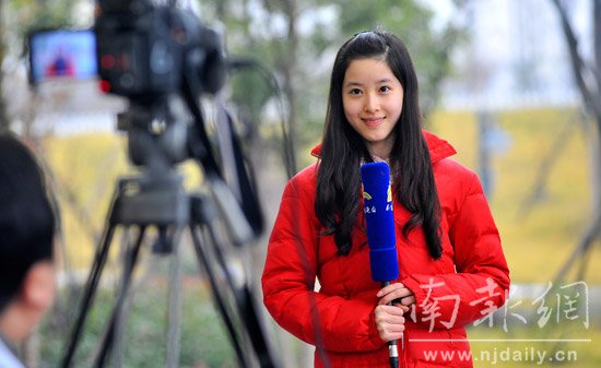 奶茶妹妹實習引圍觀 計劃考研傾向電視行業1