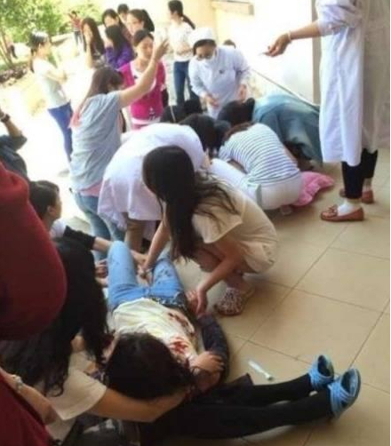 云南大學發生砍人事件 男子爬上女生宿舍行兇1