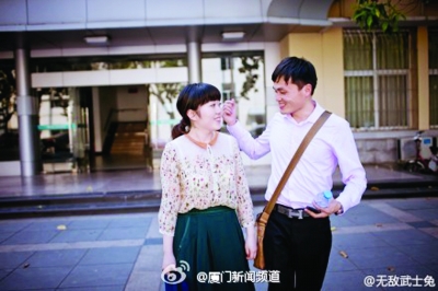 “學霸新娘”上午辦婚禮下午進考場-中國教育2
