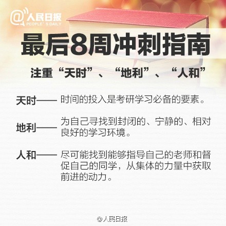 倒計時！距考研還有最后8周！5