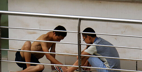 暑假不回家 正在為考研而奮斗的“考研族”4