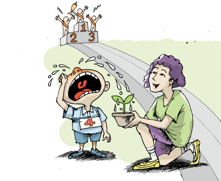 鼓勵教育與挫折教育再引思考 夸夸or給挫折？-中國教育1