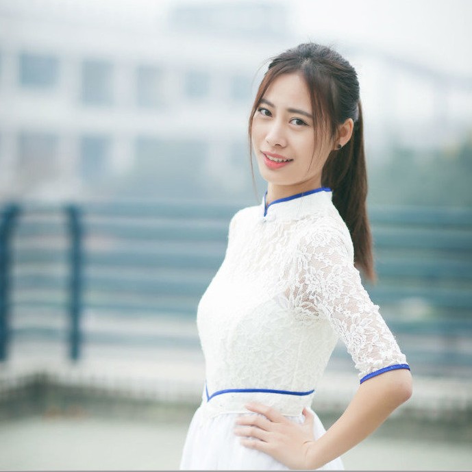 浙江大學禮儀隊美女白裙飄飄走紅網絡3