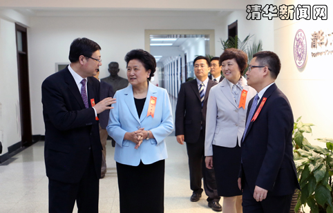 國務院副總理劉延東視察清華大學-中國教育1