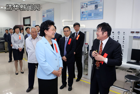 國務院副總理劉延東視察清華大學-中國教育2