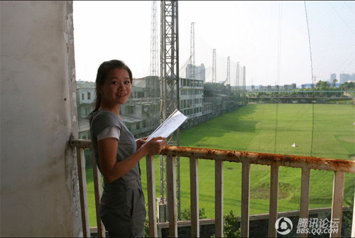 中國人的一天：美女大學生暑假備戰考研(組圖)8