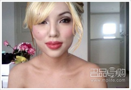 看尼泊爾小姐神奇的易容術5