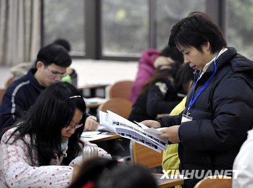 組圖：2010年全國研究生考試開考 考生達140萬7