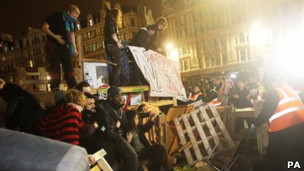 2012英國BBC:圣保羅大教堂抗議營地被拆除1