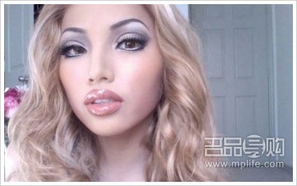 看尼泊爾小姐神奇的易容術4