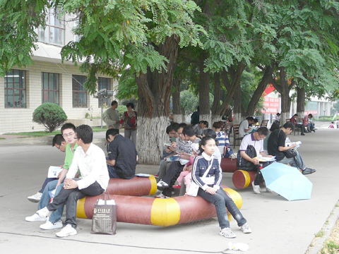 2011年全國研招現場咨詢會蘭州站現場花絮(圖)9