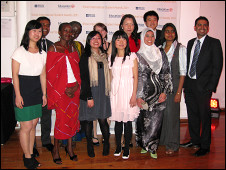 英媒2012:中國學生獲全英國際學生獎2