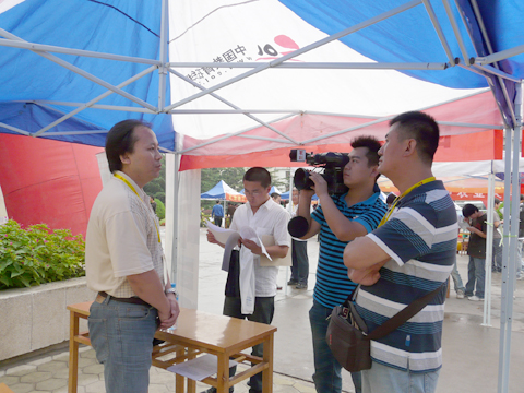 2011年全國研招現場咨詢會蘭州站現場花絮(圖)7